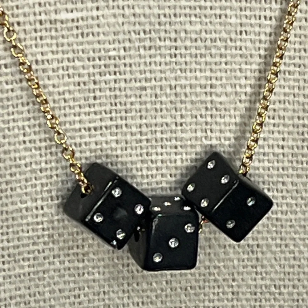 NWT Bulk Wholesale 3-piece Elegant Gold and Black Layering Necklaces